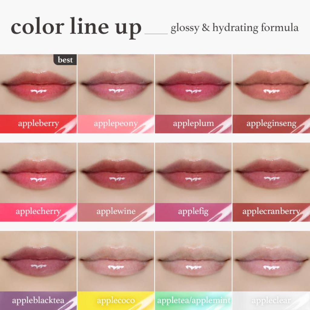 Premium Korean Apple Lip Stain | Trio